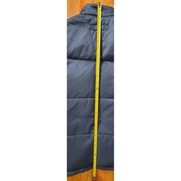 Vintage‎ Y2K Abercrombie Fitch Reversible Duck Down Insulated Large Puffer Vest - Picture 10 of 11